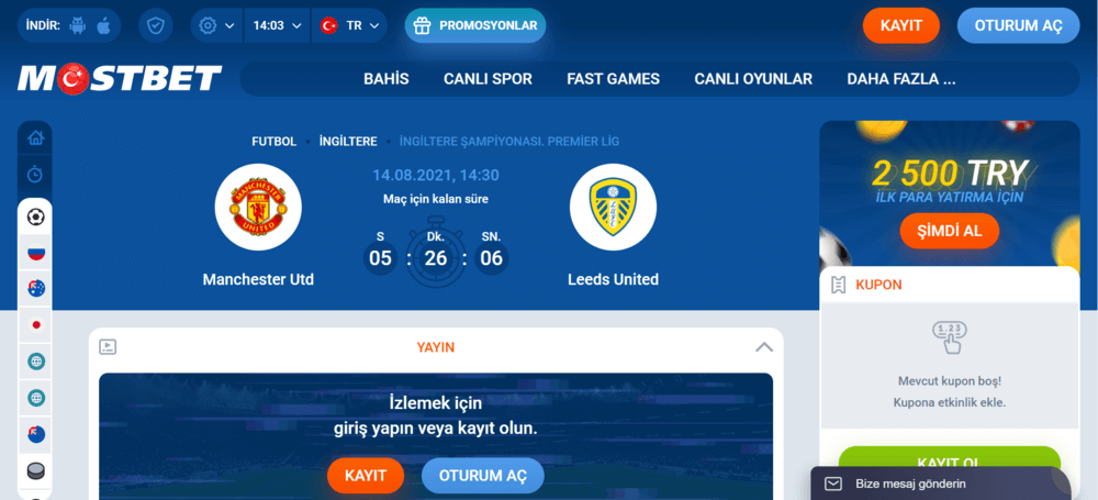 Mostbet: Büyük bahisler büyük başarıya yol açabilir